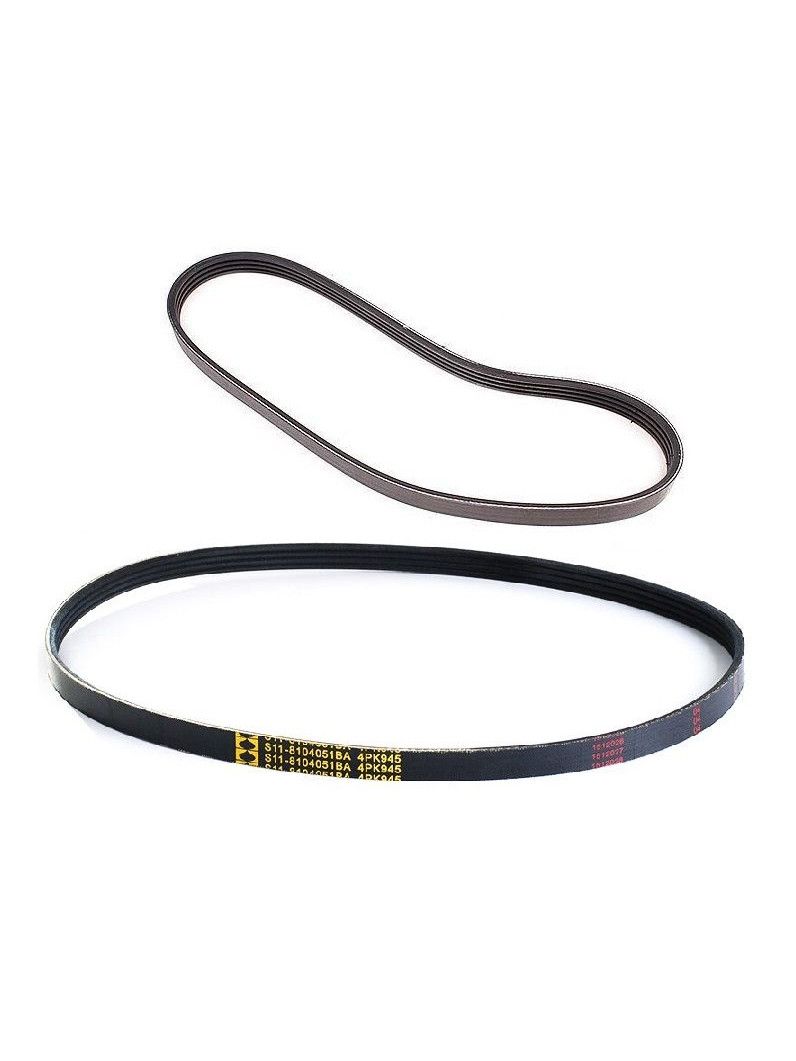 Ремни приводные (комплект) CHERY Indis, Kimo, QQ-6 1.3 №S12-3701315/S12-8104051BA